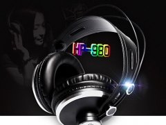 ISK HP-980专业录音/直播头戴式监听耳机隔音全封闭
